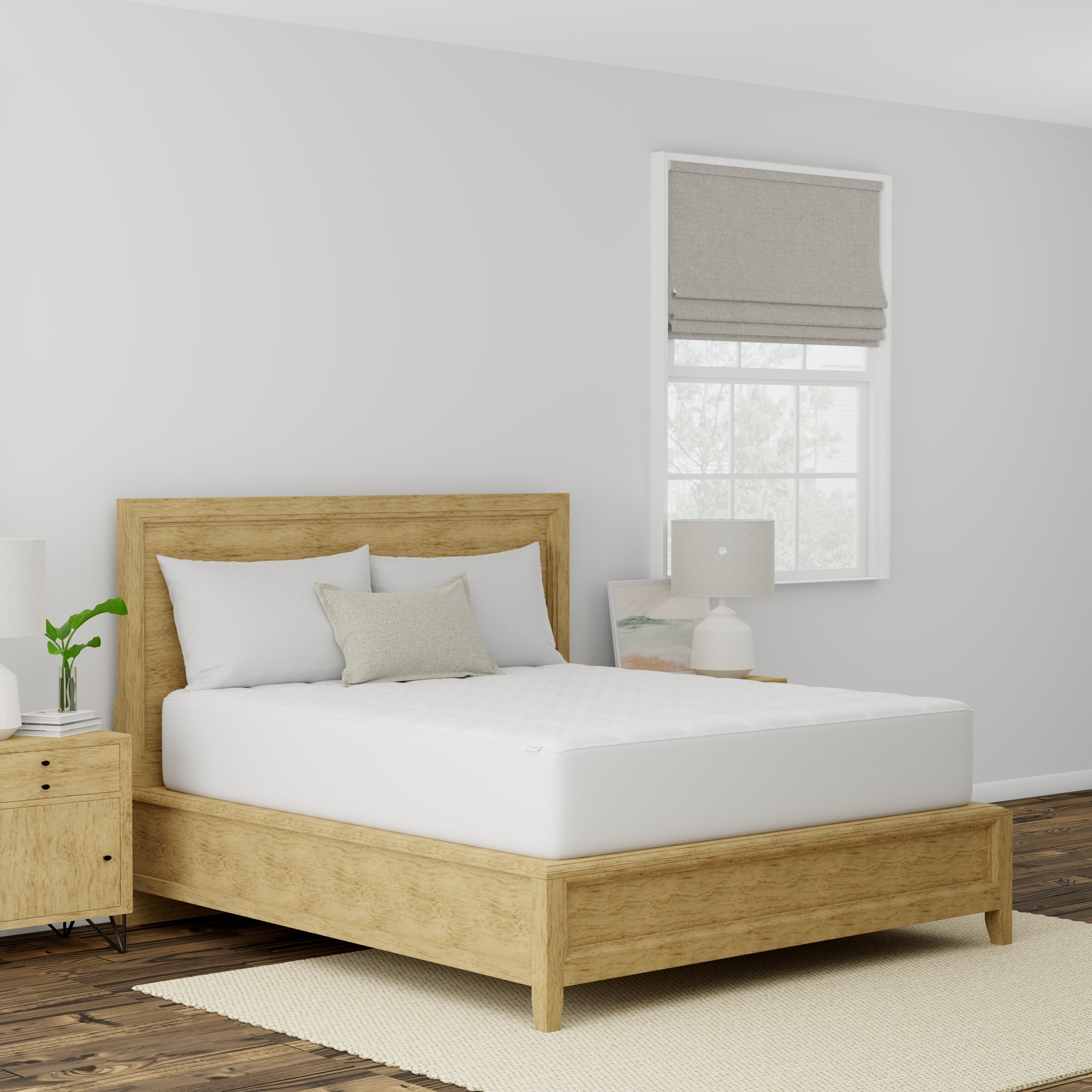 AllerEase Ultimate Mattress Pad, King - Fitted, Allergy Protection, Temperature Balancing