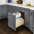 thumbnail image 2 of Hardware Resources Cdm-Wbms50 Single 50 Quart Bottom Mount 12-5/8" Wide Pullout Waste, 2 of 2