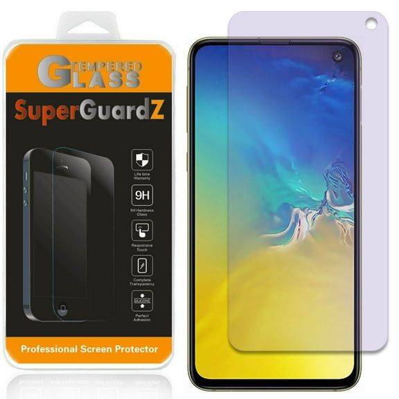 [2-Pack] ForSamsung Galaxy S10e [NOT for Samsung S10] - SuperGuardZ Anti Blue Light [Eye Protection] Tempered Glass Screen Protector, Anti-Scratch, 9H Hardness, Anti-Bubble, Anti-Shock