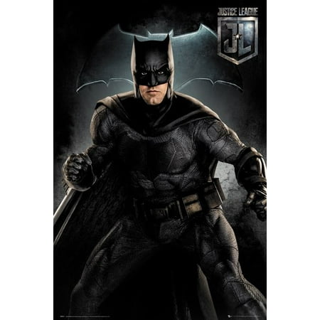 Justice League - Movie Poster / Print (Batman - Solo) (Ben Affleck) (Size: 24