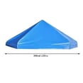 thumbnail image 3 of SXcggal Trampoline Sunshade Cloth 6 、8And 10 Feet Easy To Install Trampoline Protective Cover Tear And Weather Trampoline Protective Cover Practical Basic Protective Cover For Garden, 3 of 9