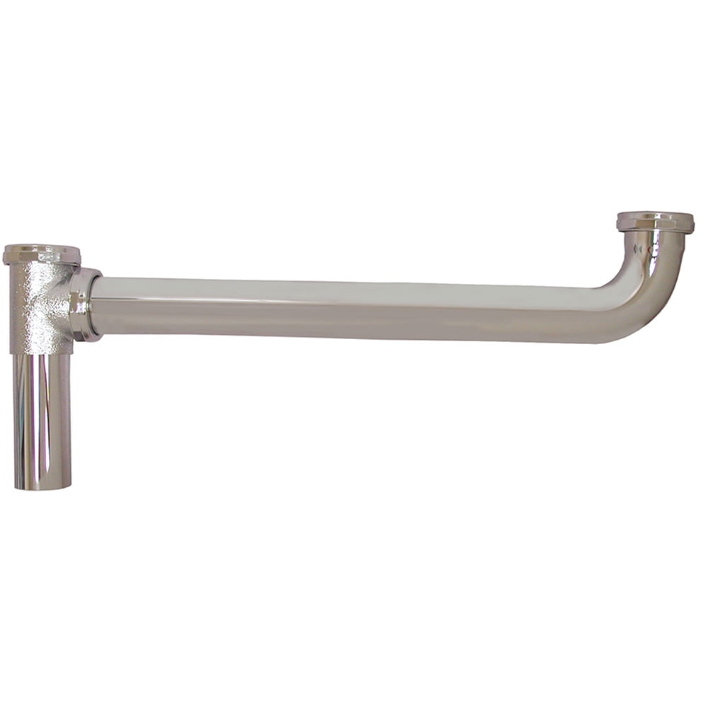 11/2" x 16" Brass Slip Joint End Outlet Waste 20 Gauge,PartNo P38028