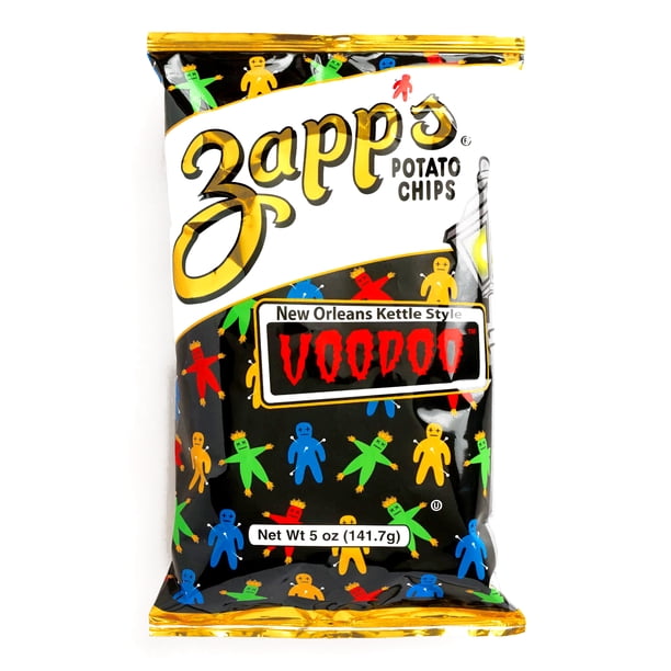 Zapp S Voodoo Potato Chips 5 Oz Each 6 Items Per Order Walmart Com Walmart Com