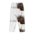 thumbnail image 5 of Xecao Yak Women's Straight Lounge Pajama Pants: The Epitome of Relaxed Sleepwear, 5 of 9