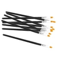 thumbnail image 1 of Set De Pinceles, 10Pcs Pinzas De Punta Plana Pinceles De Pinceles De Pintura Acrílica Para Aceite Acrílico Acuarela, Arte De Uñas, Detallado En perfecl Cepillo de nailon para pintura al óleo, 1 of 8