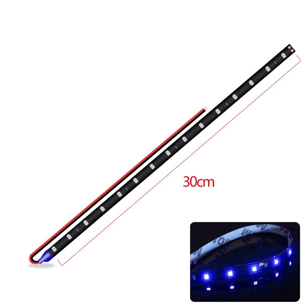 Tira De Luz Led Suave Colorida Hermosa Luces Decorativas Flexibles Estilo Para Coche Motocicleta Auto Decorativo huangjie unisex
