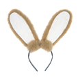 thumbnail image 2 of sombreros de ,Halloween Orejas Diadema,Accesorios para el cabello de felpa Adultos Mujeres,Diadema para niñas,accesorios para disfraz de BLESIY sombreros de cosplay, 2 of 8