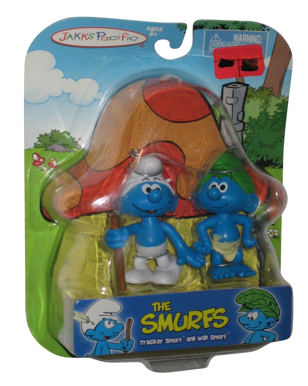 The Smurfs Tracker & Wild Smurf Jakks Pacific Toy Figure 2Pack Set