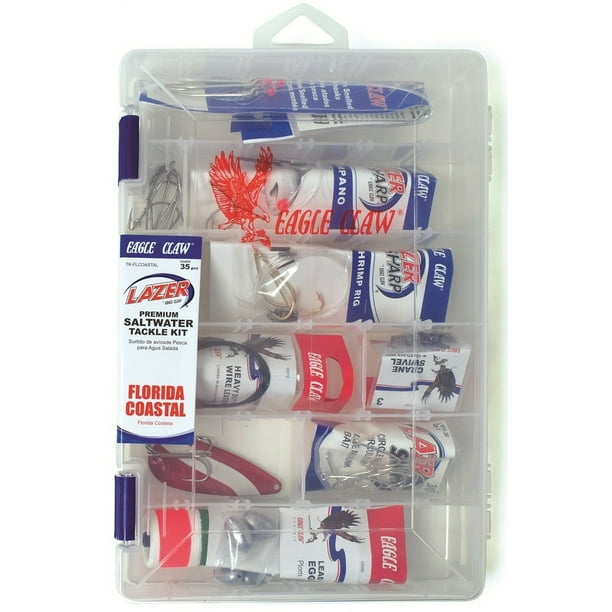 Eagle Claw Florida Coastal Saltwater Fishing Tackle Kit
