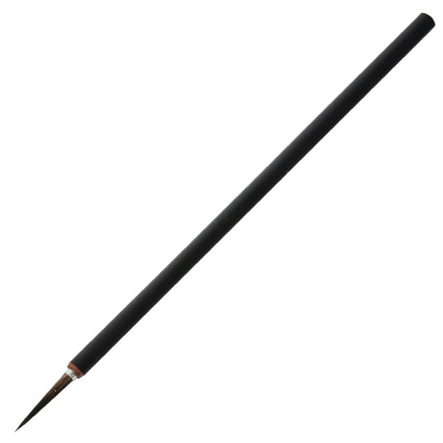 MasteelfCA 1pc Professional Hand Drawing Pen Tip Brushes Detailing Painting Drawing Brushes for Ceramic Painting (Black)