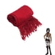 thumbnail image 4 of Anime Attack on Titan Mikasa Levi Ackerman bufanda Cosplay disfraz de Halloween Shingeki no Kyojin bufandas Rojas/blancas nuevo, 4 of 4