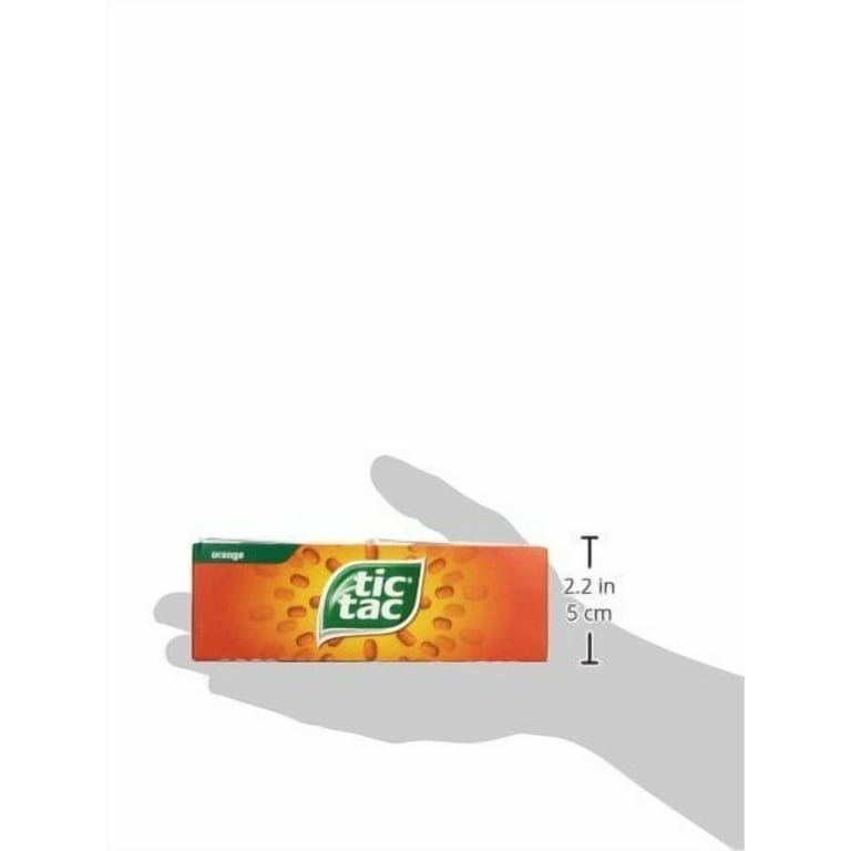 Tic Tac Mints, Orange, 1 oz. (12 Count) - Walmart.com
