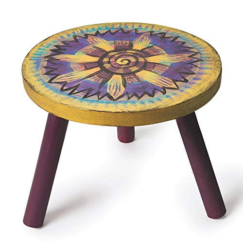 Tabouret à Trois Pieds, Inachevé, Non Assemblé