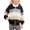 R180/Black, variant on Vividxx Girls Jacket Girls Thicken Hooded Jacket With Zipper Front Cozy Outerwear For Cold Weather And Outdoor Adventures 3-4 Years