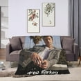 thumbnail image 6 of Drew Starkey Blanket Soft Warm Fleece Blanket for Sofa Office Car Camping Yoga Travel Throw Blankets 80"X60", 6 of 6