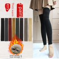 thumbnail image 2 of Fleece-lined thick lengthened socks women's knee socks over-the-knee stockings warm winter cold-proof leg leggings, 2 of 6
