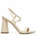thumbnail image 2 of Sam Edelman Kit Ivory Square Toe Slingback Strap Cylindrical Block Heel Sandals (Ivory, 8), 2 of 6