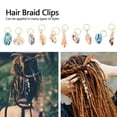 thumbnail image 4 of NFTIGB Anillos Para Trenzas De Cabello Dreadlocks Accesorios 8.00x5.00x2.00 cm, 4 of 9