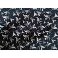 thumbnail image 4 of oneOone Cotton Poplin Black Fabric Florals Craft Projects Decor Fabric Printed By The Yard 42 Inch Wide, 4 of 4