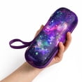 thumbnail image 4 of WIRESTER Portable Electric Toothbrush Travel Case, Hard Storage Box Compatible with Oral-B Pro Series & Philips Sonicare ProtectiveClean, Purple Nebula Galaxy, 4 of 6