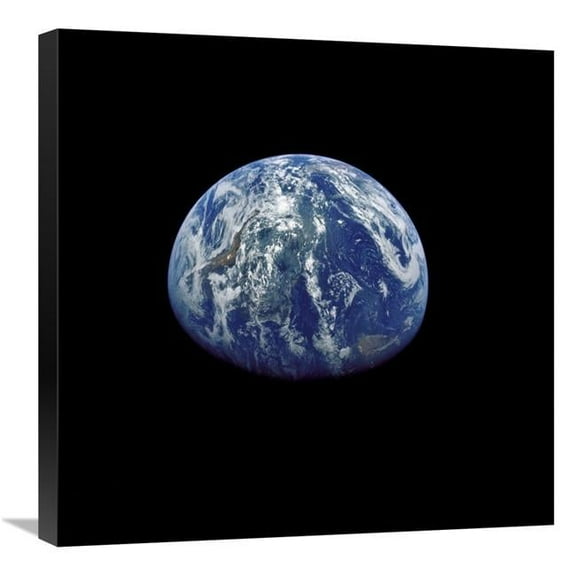 24 x 24 in. View of Earth from Apollo 15, 1971 Art Print - NASA