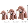 thumbnail image 2 of EUBUY Teddy Dog Plush Toy Simulation Standing Teddy Dog Doll Toy Children Sleep Pillow Cute Animal Pet Birthday Gift Home Decoration Pink 11.81", 2 of 9