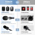 thumbnail image 3 of Xianyou-Poignée de Micro pour DJI RODE Microphone, Support de Micro Portatif pour Déplacer Sans Fil, Rig pour Microphone d'Entretien pour Tous les Micros Lavaliers, Adaptateur de Micro Sans Fil pour Vlogging, Interview, Podcast, Rapports, TP20, 3 of 4