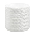 thumbnail image 4 of IBASETOY 50Pcs White Disposable Cup Lids Paper Covers for Drinks Made of Durable Paper for Everyday Use, 4 of 7