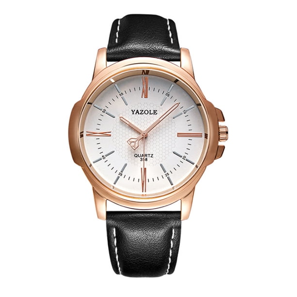 Reloj de cuarzo YAZOLE para hombre, exquisito reloj de pulsera para hombre, visualización precisa de la hora