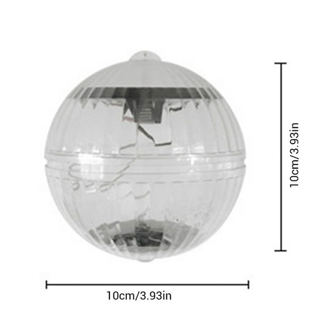 Waterproof Ball Shaped Solar Floating Lamp Multi Color Swimming Pool Pool Lake Home Garden Lawn Decoration