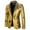 Gold, variant on Herrnalise Men's Autumn And Winter Fashion Personality Sequins Casual Suit Jacket Blue