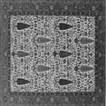 thumbnail image 1 of Ahgly Company Indoor Square Oriental Gray Industrial Area Rugs, 3' Square, 1 of 4