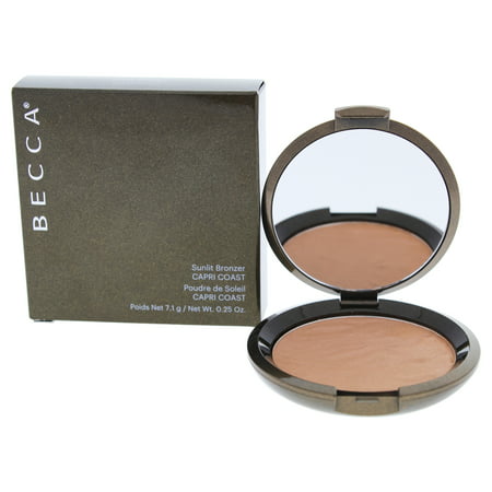 Sunlit Bronzer - Capri Coast by Becca for Women - 0.25 oz (Best Flash Browser For Iphone)