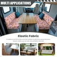 thumbnail image 3 of XYZCANDO Heart Dog RV Dinette Cushion Covers Stretchable Couch Cushion Covers RV Accessories for Inside 2 Seat Couch Cover Sofa Covers Washable Loveseat Slipcovers Valentine's Day Camper Decor Pink, 3 of 7