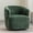 Green, variant on JURANYAZHU 30 inch Swivel Barrel Chair, Upholstered in Soft Chenille Fabric for Living Room, Bedroom, or Office Accent Seating,Orange