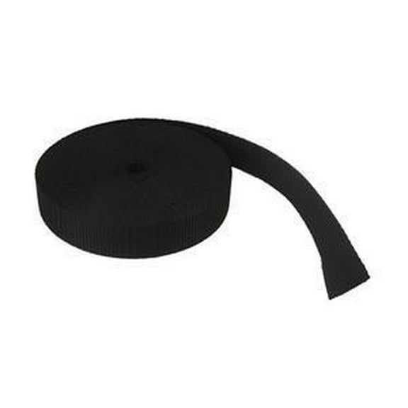 Fuel Tank Webbing - Black 1" - PRICE PER FOOT - 3510T82