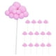 thumbnail image 1 of KAKOWELY 15 adornos para cupcakes con forma de nube para fiestas de cumpleaños, decoración de tartas y pasteles., 1 of 5