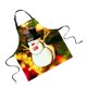 thumbnail image 4 of Delantal de Navidad - Varios patrones de cocina unisex - Lavable prueba de decoloración 11 Sunnimix Delantal de Navidad, 4 of 6