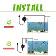 thumbnail image 5 of Hygger Silent Aquarium Air Pump Black, Aquarium Aerator with Accessories for UP to 15 Gallon Fish Tank, Super Quiet Mini Oxygen Pump, 1.5 Watt, 5 of 8