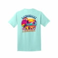 thumbnail image 2 of Margaritaville Landshark Parrot Fins Up! Front Back T-Shirt-Small, 2 of 3