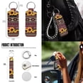 thumbnail image 5 of Yuyamidu Pink Aztec Car Seat Covers Full Set Steering Wheel Accessories Seat Belt Cover Sunflowers Auto Rear View Mirror Cover Trash Bin Car Coasters Keychain Chapstick Holder, 5 of 5