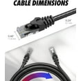 Cat6 Cable 50 ft RJ45, LAN, UTP Cat 6, Network, Patch