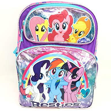 Personalised Girls My Little Pony MLP Rainbow Dash Drawstring Canvas Gym/ PE Bag 