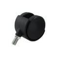 thumbnail image 3 of Office Chair 3/8"x5/8" Threaded Stem Nylon 2" Swivel Twin Caster Wheels 2Pcs, 3 of 4