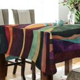 thumbnail image 5 of Yayeee Tablecloths 54" x 72" Rectangle Wrinkle Resistant Party Table Cover, Artistic Desert Pattern, 5 of 8