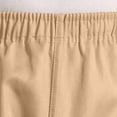thumbnail image 5 of FAWUUDO Men's Cargo Utility Shorts Elastic Drawstring Waist Utility Shorts with Multi-Pocket 9 Inch Loose Straight Fit Casual Shorts D-Khaki, 5 of 6