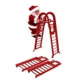 thumbnail image 3 of TheFound Christmas Accessories, Santa Clause Ladder Ornament Desktop Decor, 3 of 8