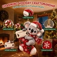 thumbnail image 4 of Clearance! Koala Christmas Stocking Ornaments, Christmas Decorations for Tree, Cute Forest Animal Christmas Decor for Home, 4 of 7