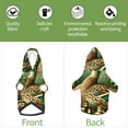 thumbnail image 6 of Gaeub Mallard Duck And Flowers Dog Hoodie Sweatshirts Warm Dog Clothes for Small Dogs,Puppy and Cat Costume-Medium, 6 of 7