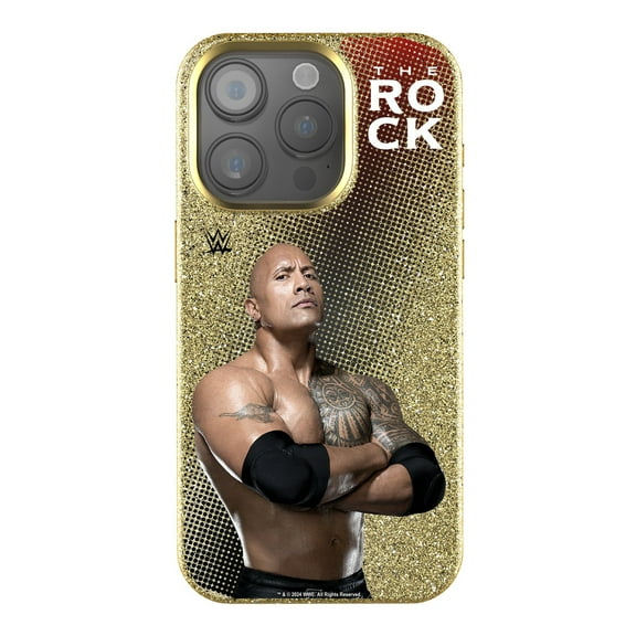 Keyscaper The Rock WWE Solid Superstar iPhone Gold Bling Case